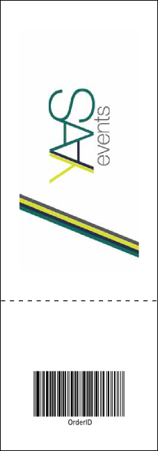 Walk Event Ticket Product Back