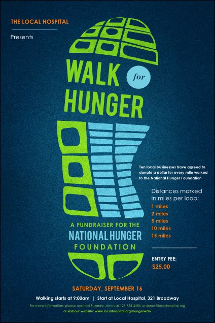 Walk Poster Product Front
