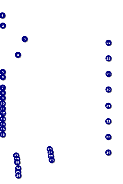 Fall Cut Paper Logo Poster Front Field Markers