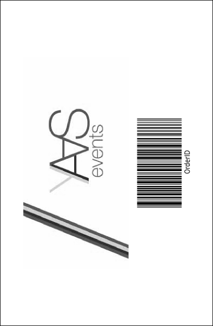 Retro Chalkboard Drink Ticket Product Back