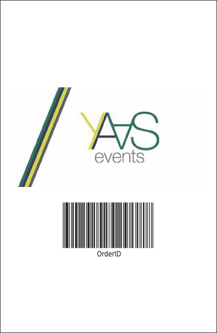 Winter Bird Drink Ticket Product Back