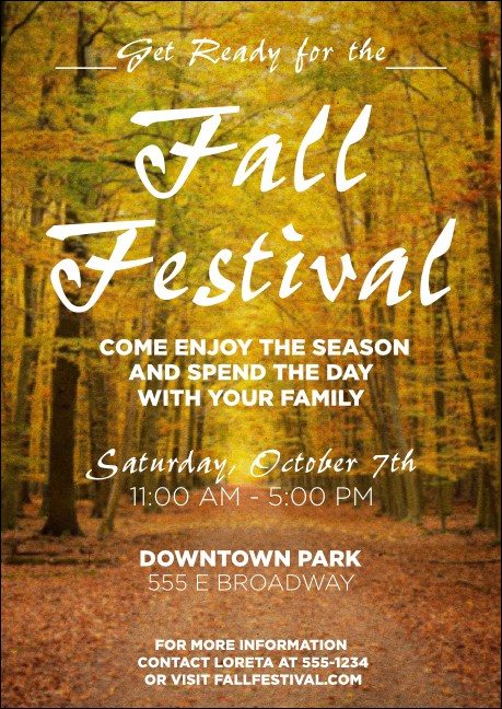 Fall Postcard Product Front