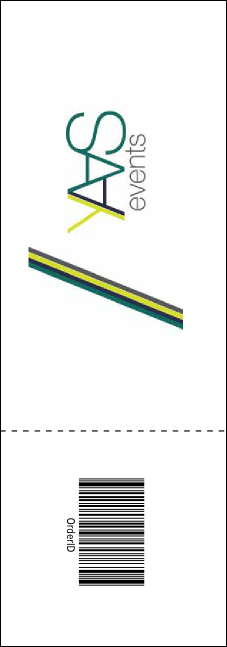 Spiritual Music Raffle Ticket Product Back