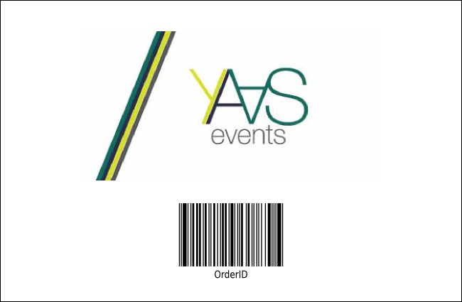 Hockey Faceoff Drink Ticket Product Back