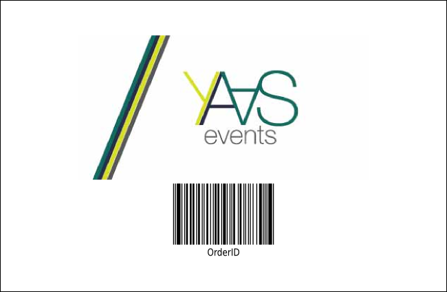 Hip Hop Graffiti Drink Ticket Product Back