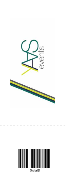 All Purpose Clouds Raffle Ticket Product Back