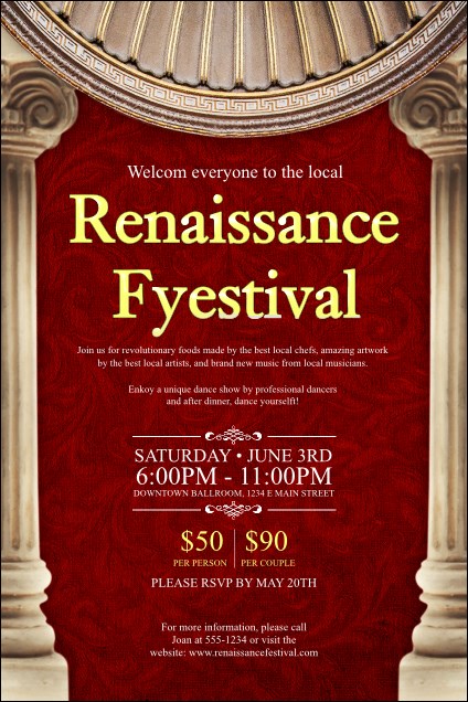 Renaissance Poster Product Front