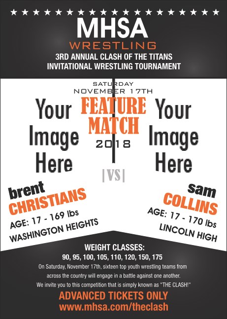 Versus Black Club Flyer Product Front