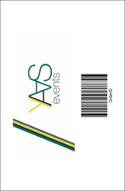 Versus Orange Drink Ticket Product Back